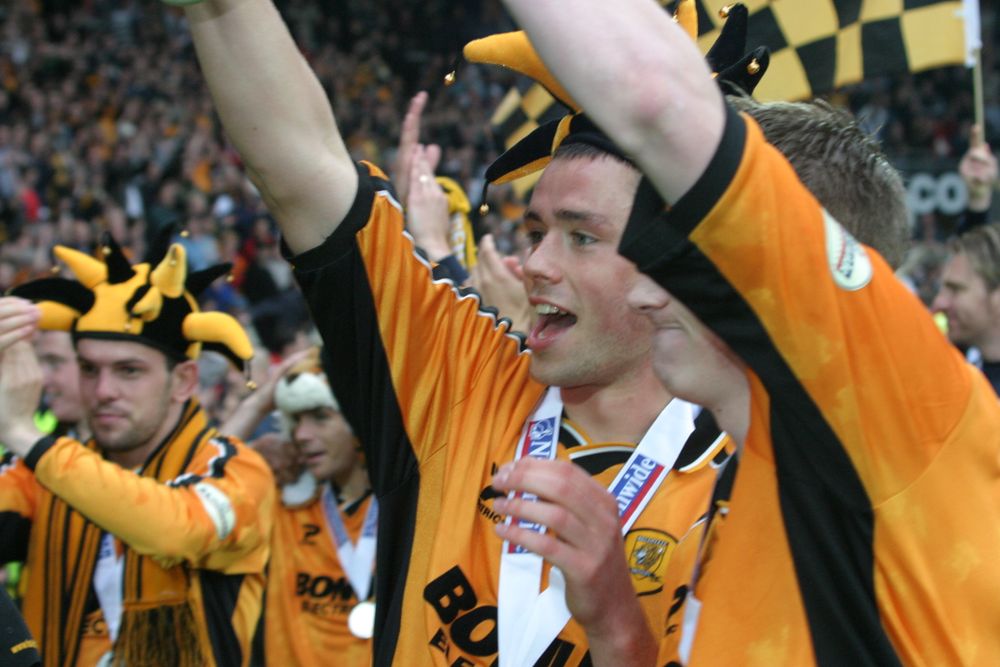 Damien Delaney Promotion Win v Bristol Damien Delaney Promotion Win v Bristol