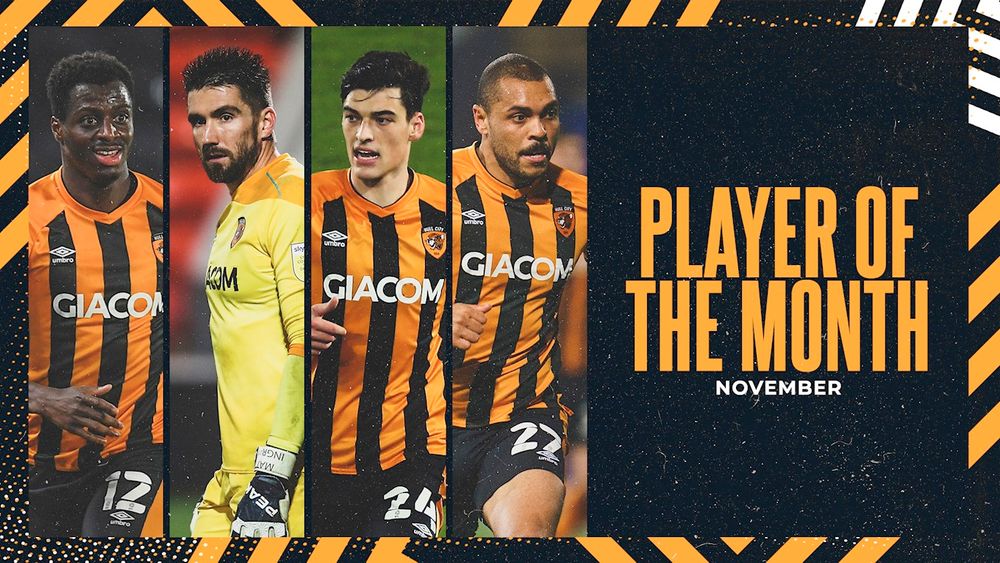 Hull City | Vote For Your November Hull City Player Of The Month