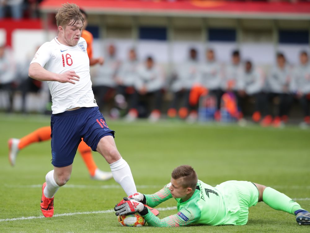 Joe Gelhardt England U17s v Netherlands May 19 Joe Gelhardt England U17s v Netherlands May 19